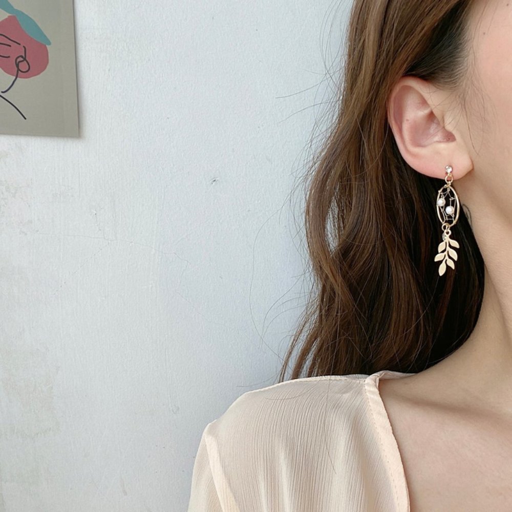 💙LAST ONE 💕Sterling Catcher Dangling Earrings - Picture 3 of 10